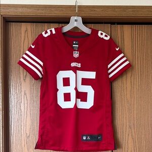 Nike Red 49ers Jersey #85